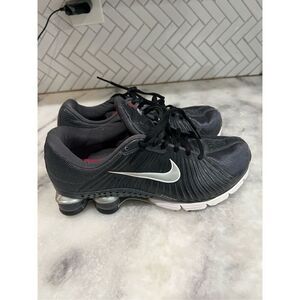 VINTAGE 2008 WOMENS NIKE AIR SHOX EXPERIENCE SHOES 318685-001 SIZE 9 BLACK